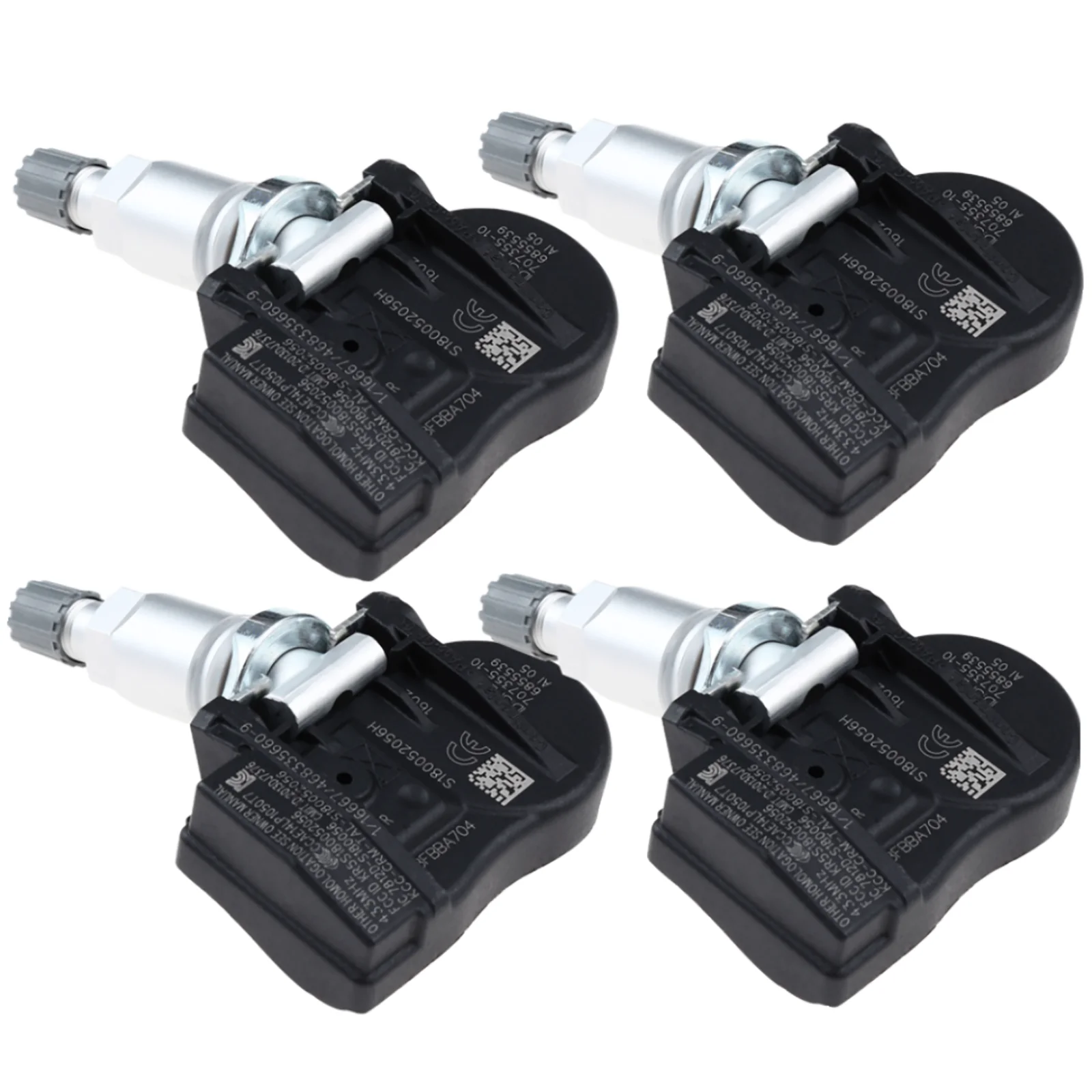 

4Pcs TPMS Tire Tyre Pressure Sensor 36106855539 707355-10 Replace For BMW i/2/3/4 Series M2/M3/M4 F48 F16 F39 X5 Car Accessories