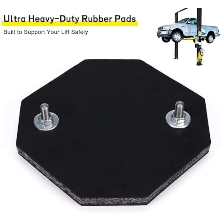 Ultra Heavy Duty Auto Lift Arm Pads Replacement Car Lift Pads Compatible with Forward Gemini Eagle Worth American Grand Tuxedo