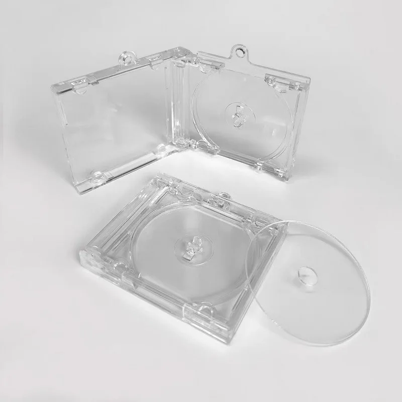 1 Stück NFC-fähiger CD-Schlüsselanhänger, Mini-CD-Hülle, Schlüsselanhänger, peripheres Gedenkalbum, Schlüsselhalter für DIY-Rucksackanhänger – Detail 6