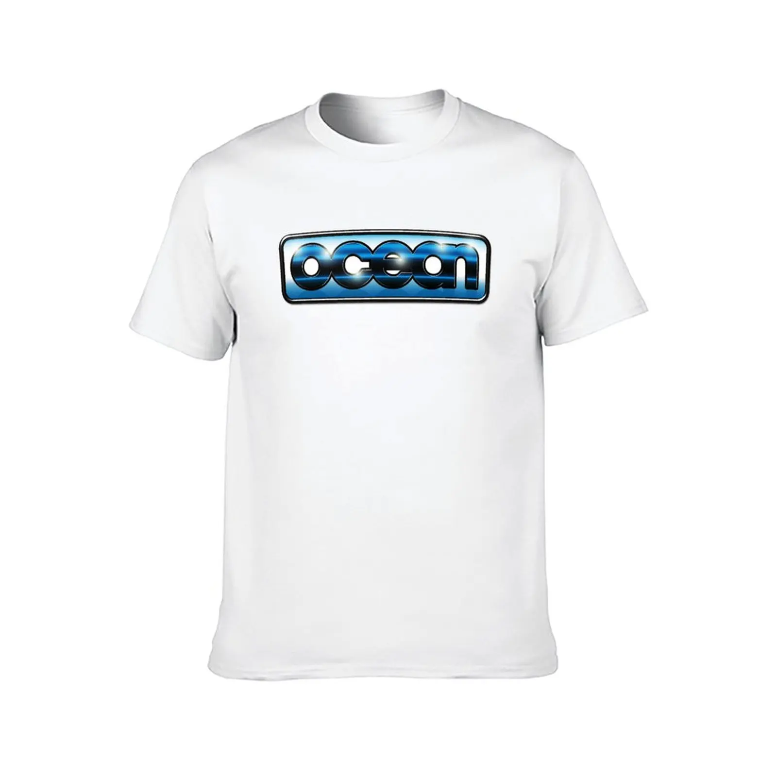 Retro Computer Games - Ocean T-Shirt t shirts for man cotton funny man t shirt cotton high quality t shirts with prints T-Shirt