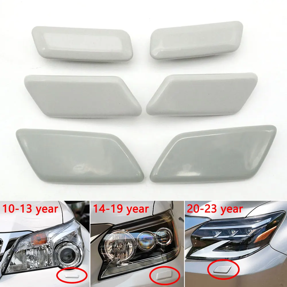 

Car Front Bumper Headlamp Headlight Washer Nozzle Spray Jet Cover Lid For Lexus GX460 2010-2013 2014-2019 2020-2023