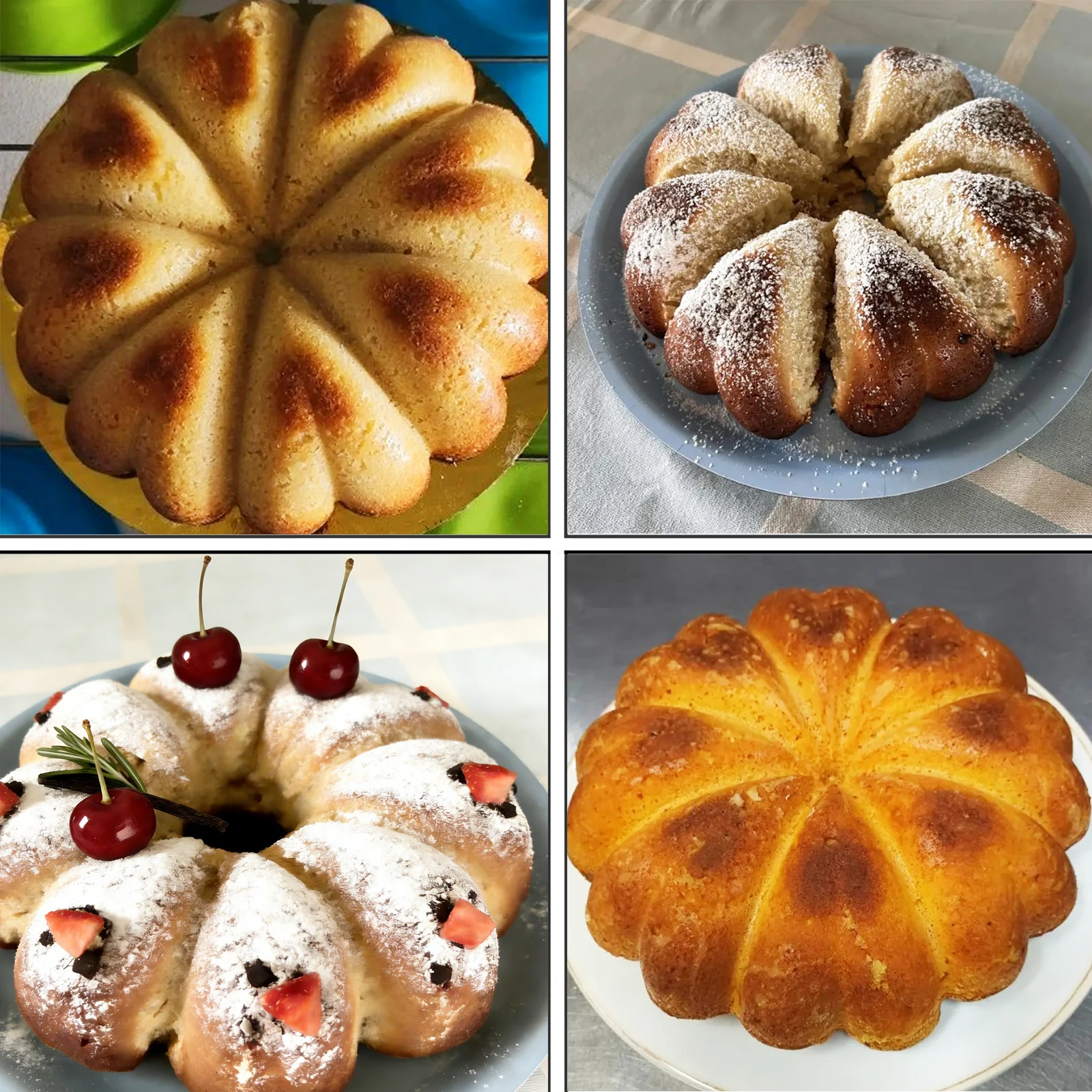 Duża forma silikonowa do ciast – Kitchen Baking Pans recenzja i cena