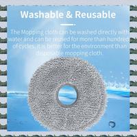 Parts Kit For Dreame Bot L20 Ultra / X20 Pro Robot Vacuum Replac Parts Main Side Brushes Mop Filters Dust Bags