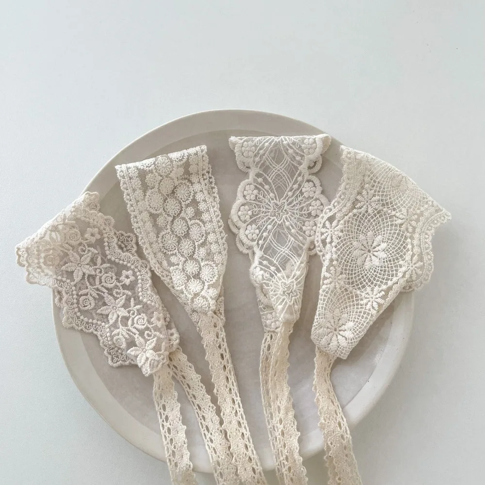 

Baby Headwear White Lace Headband Floral Soft Hair Band Flower Summer Hair Accessory Photography Prop