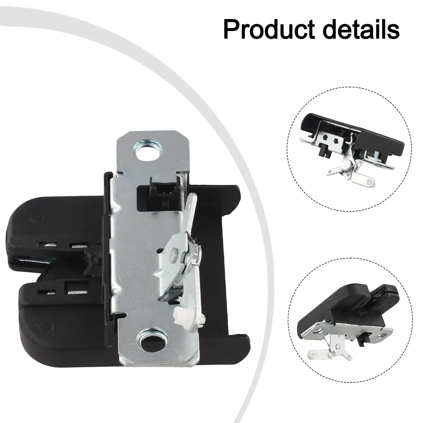 OEM Rear Trunk Latch Lock Actuator for Transporter T5 2003 2015 Tailgate Boot Lock with Part Number 7E5827505D