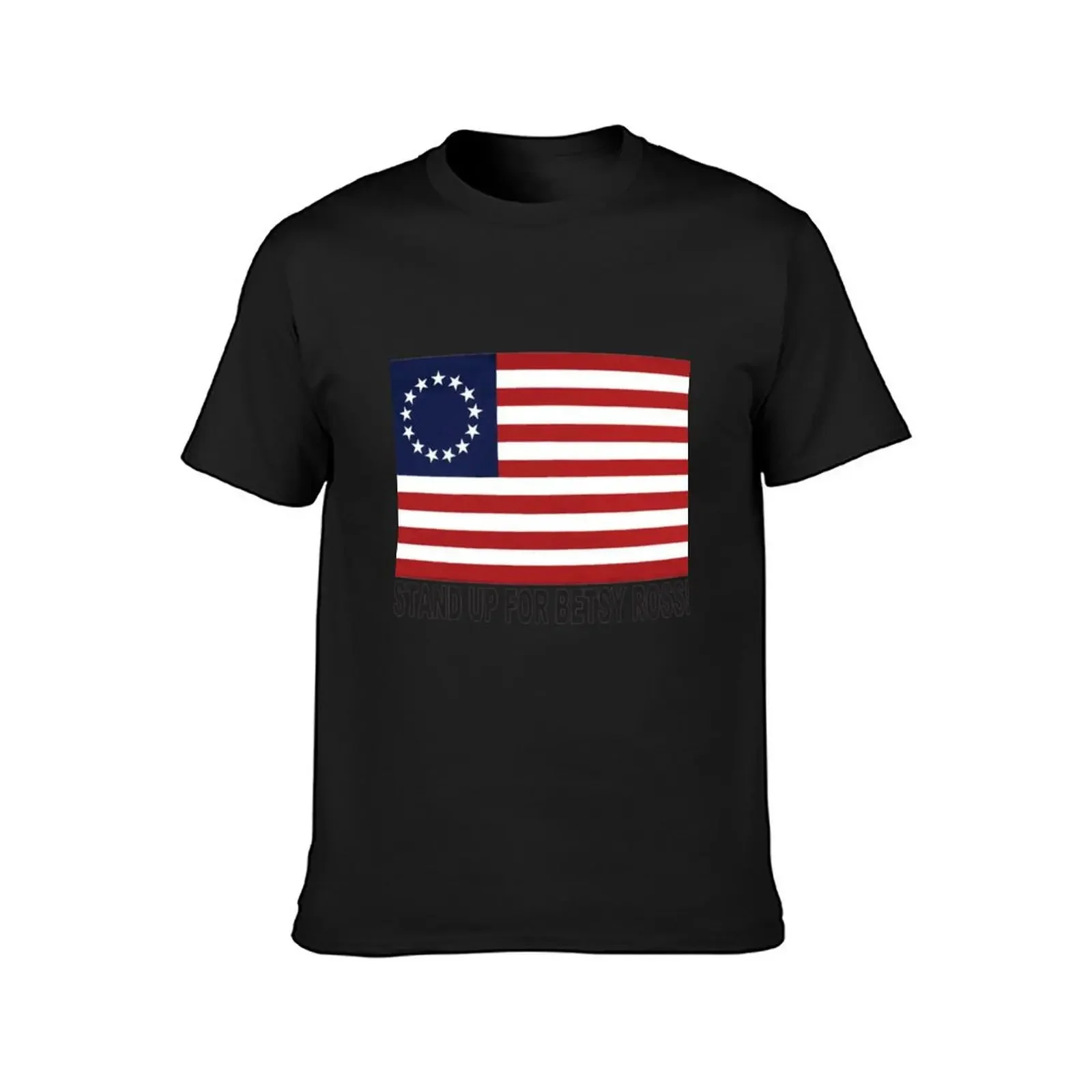 Stand up for Betsy Ross Rush Limbaugh T-Shirt Anime t-shirt vintage t shirts for men cotton