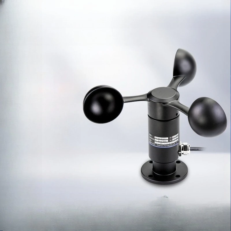 

All-aluminum alloy ultrasonic pipeline type high-precision wind speed and direction sensor three cups wind speed