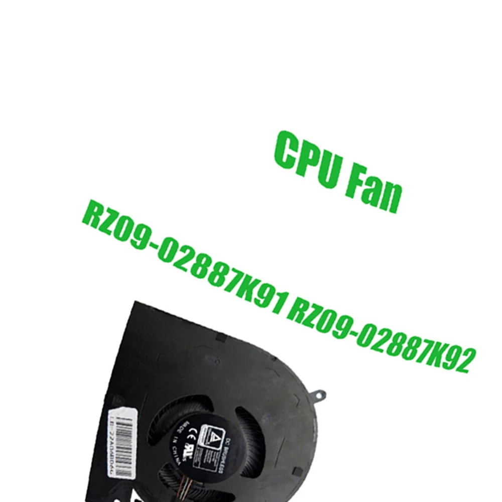 For RAZER For Blade 15 Advanced 2019 RZ09-02887K91 RZ09-02887K92 RZ09-02888K92 DC5V 0.5A CPU Fan