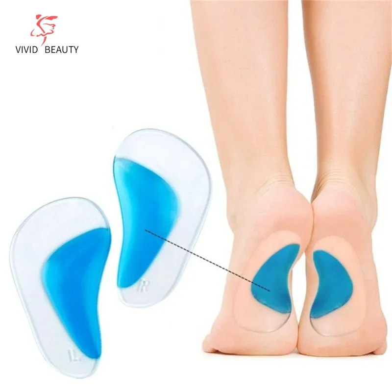 1 Paar Professionele Boog Orthetische Ondersteuning Inlegzool Voetplaat Flatfoot Corrector Schoenkussen Voetverzorging Inlegzolen Siliconen Gel