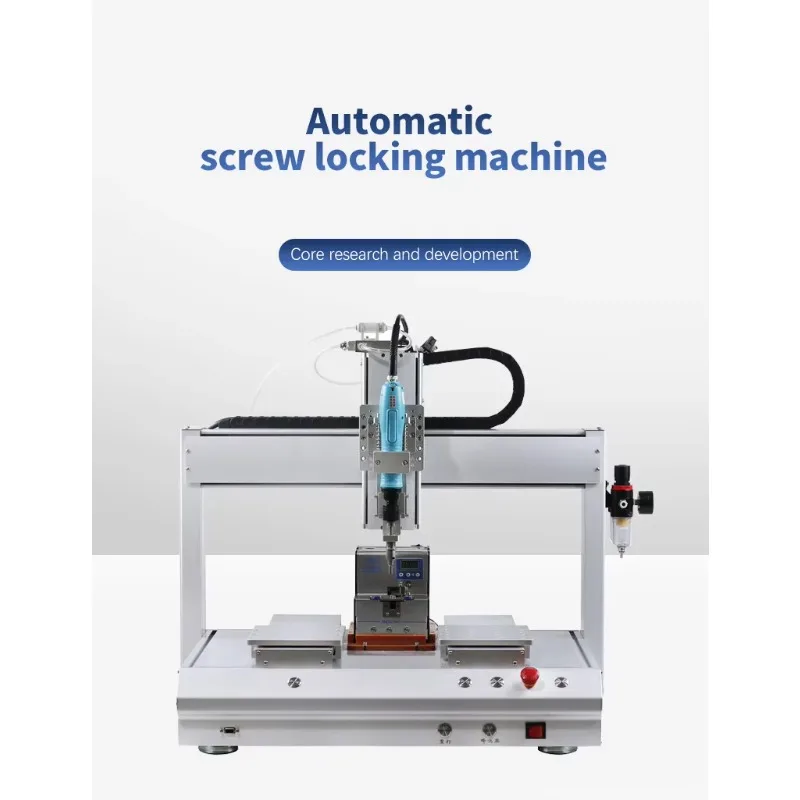Máquina de parafuso fácil de operar com travamento com uma mão e manga de chave de fenda elétrica leve melhora a eficiência do trabalho