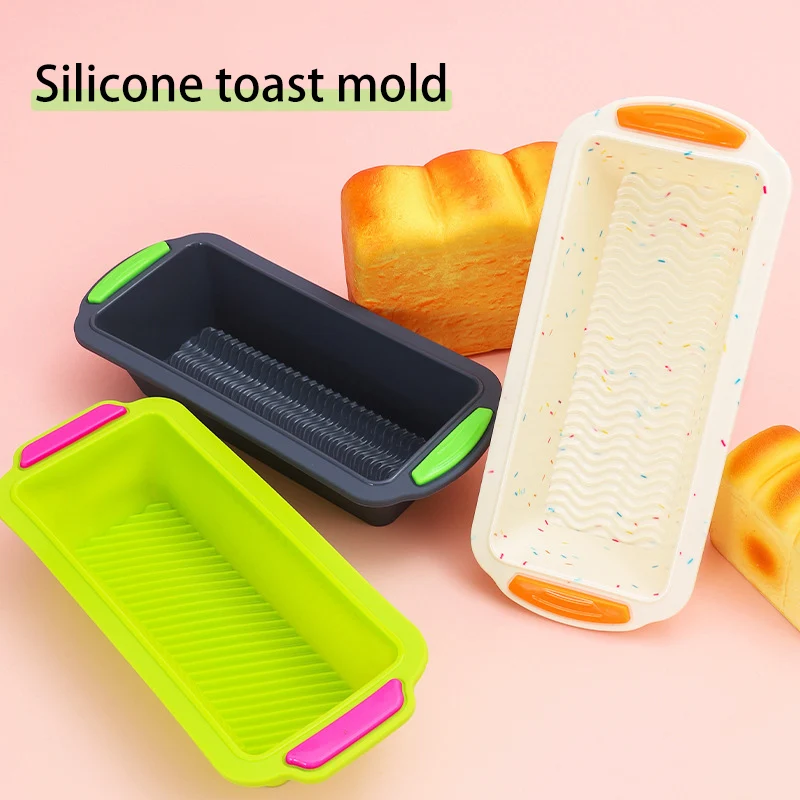 

FAIS DU Rectangular Silicone Bread Pan Mold Toast Bread Mold Cake Tray Long Square Cake Mould Bakeware Non-stick Baking Tools