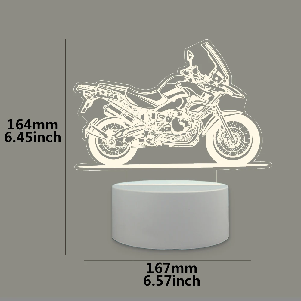 Motorcycle NEW Bedroom Night Lights For Avatar Mange Room Decor Kid\'S Gift Home Children\'S Light