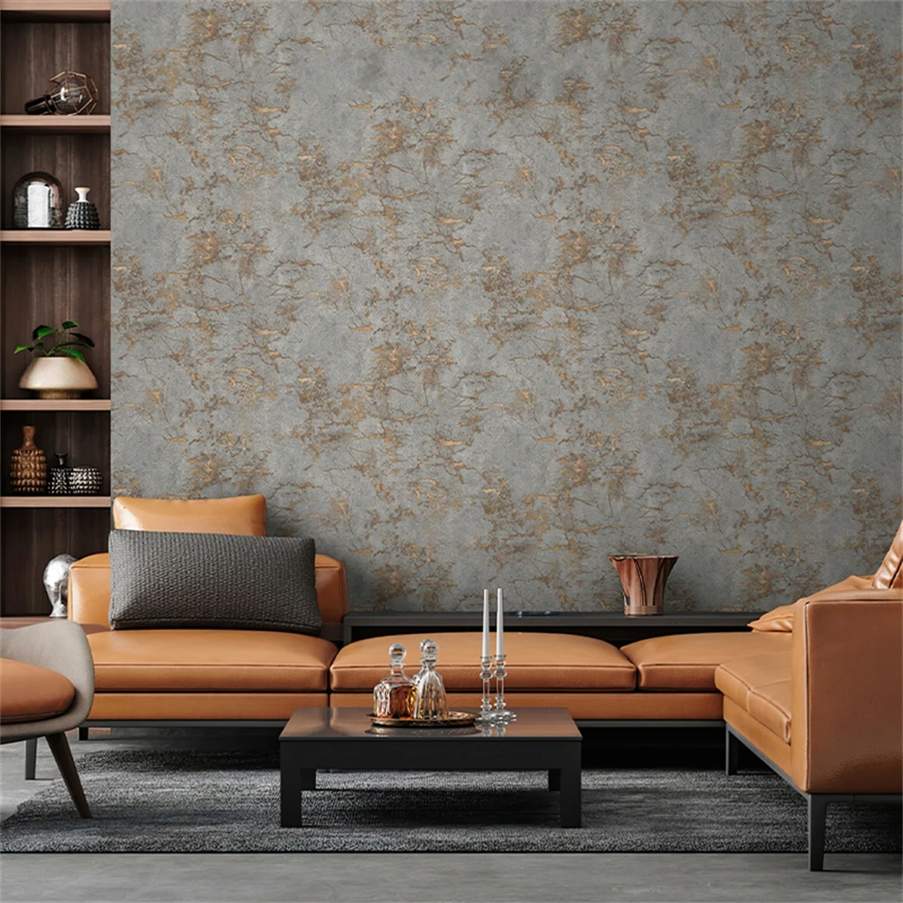 Custom Old cement industrial wallpaper living room background wall paper home decoration workwear light luxury mural home decor
