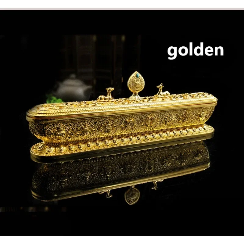 

Tibetan Incense Sticks Burner Metal Censer Incense Holder Zen Home Decoration Accessories