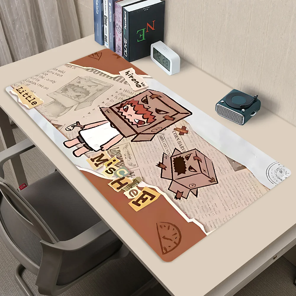 H-Hirono Mousepad Mousepad New Arrivals Large Gaming Mousepad L XL XXL Gamer Mouse Pad Size For Keyboards Mat