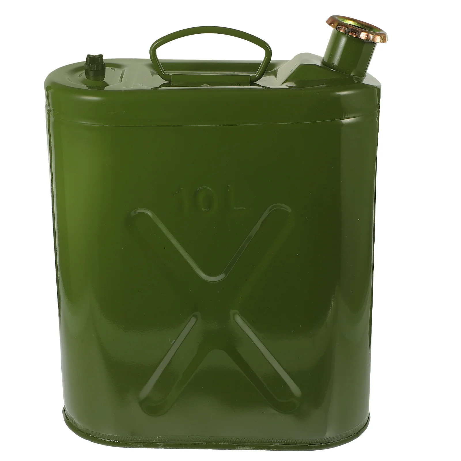 

Gas Can Oil Barrel Gasoline Storage Container Off-road 33x285cm 10L Green Standby