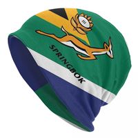 South Afric Springbok Rugby Caps Fashion Men Women Outdoor Skullies Beanies Hats Spring Warm Dual-use Bonnet Knit Hat