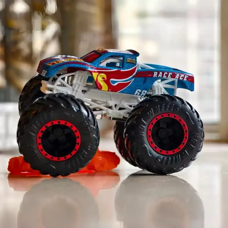 Hot Wheels Wild Monster Trucks, voiture tout-terrain en alliage moulé sous pression, jouet de collection, cadeau d'anniversaire, en stock