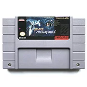 Space MegaForce game cartridge For snes ntsc pal video game