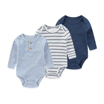 Baby Cotton Cartoon Bodysuit Set 1