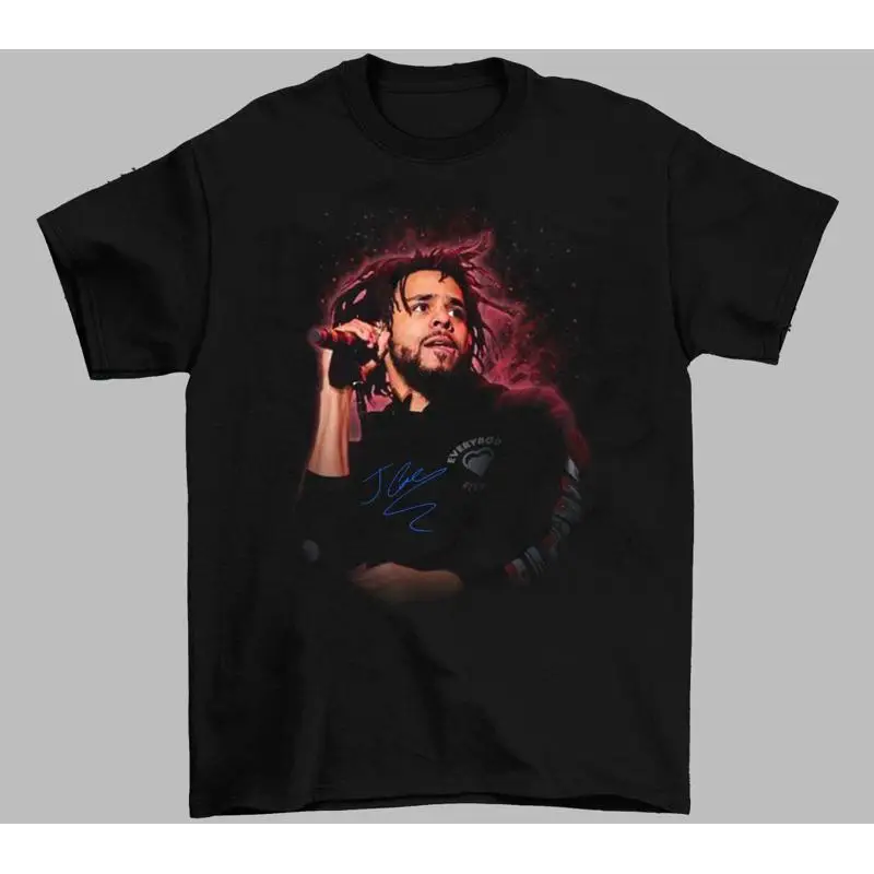 

Мужская футболка Metal Poster J Cole с коротким рукавом, все размеры от S до 5XL
