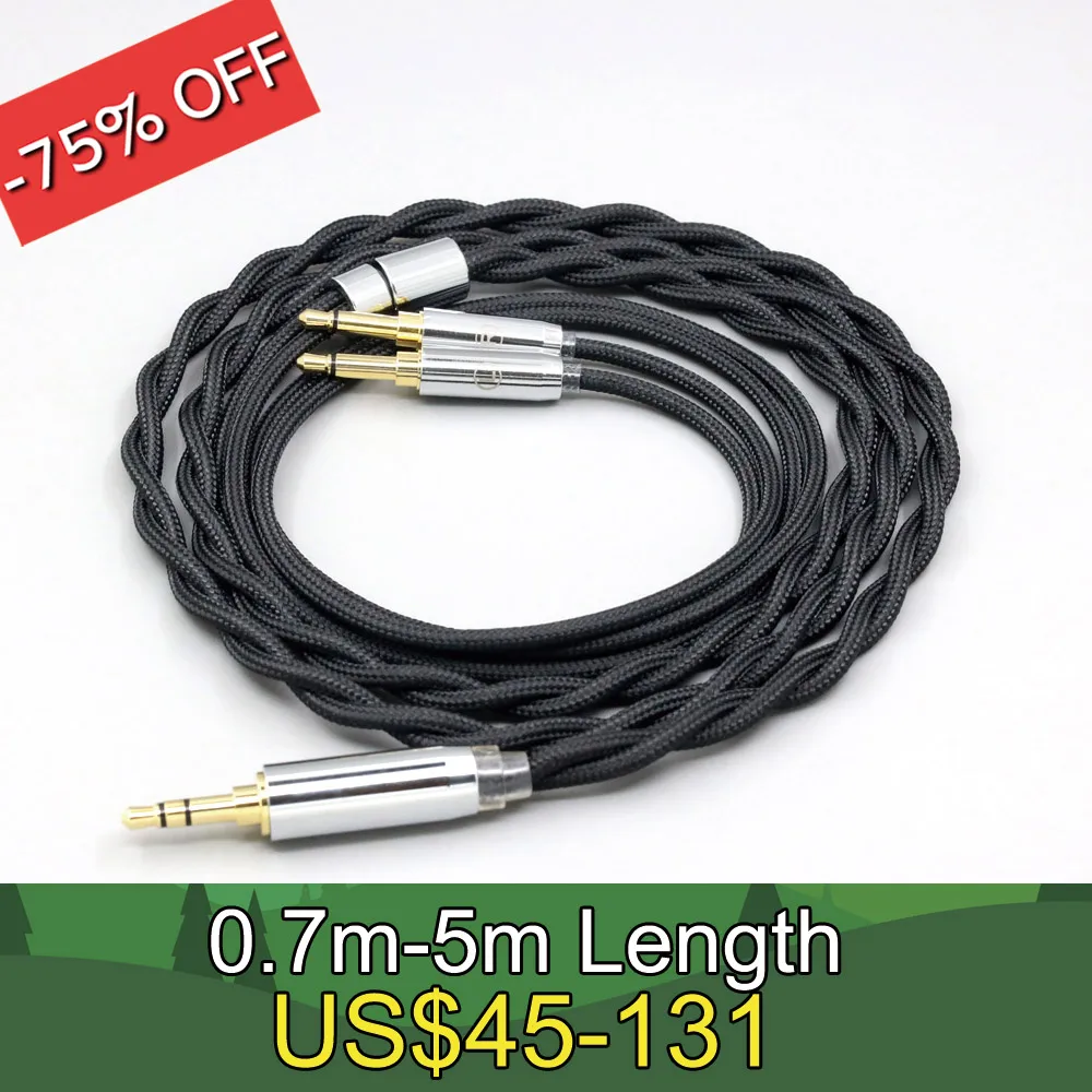 

Nylon 99% Pure Silver Palladium Graphene Gold Shield Cable For KENNERTON GJALLARHORN MAGNI M-12s JORD GOLDPLANAR GL2000 LN008293