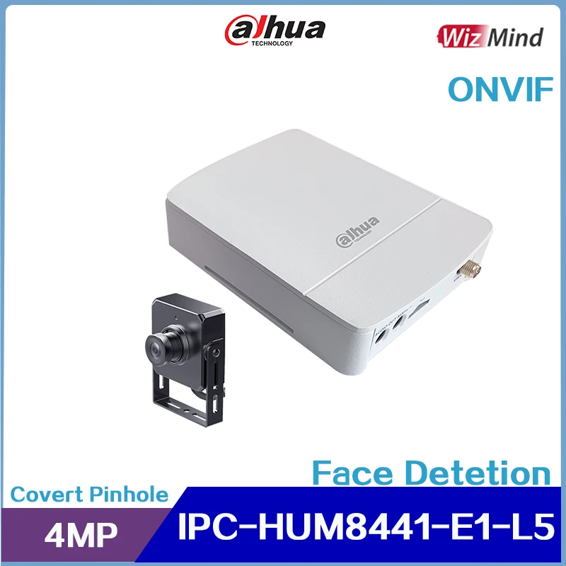 Dahua Camera-KIT IPC-HUM8441-E1 4MP bank Covert Pin hole camera Network DH-IPC-HUM8441-E1L1 IPC-HUM8441-E1-L3 Upgraded version