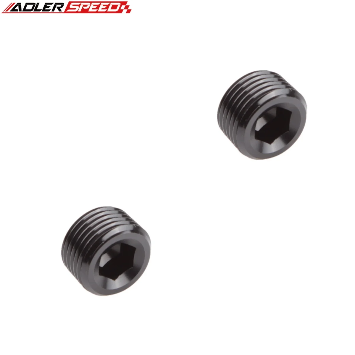 

1/16" 1/8" 1/4" 3/8" 1/2" 3/4" 1" NPT Pipe Thread Allen Hex Head Socket Aluminum Plug