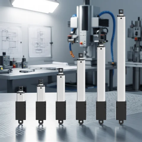 Mini telescopic linear actuator small micro 6V/12V/24VDC electric reciprocating lifting linear actuator stroke range 10-200mm