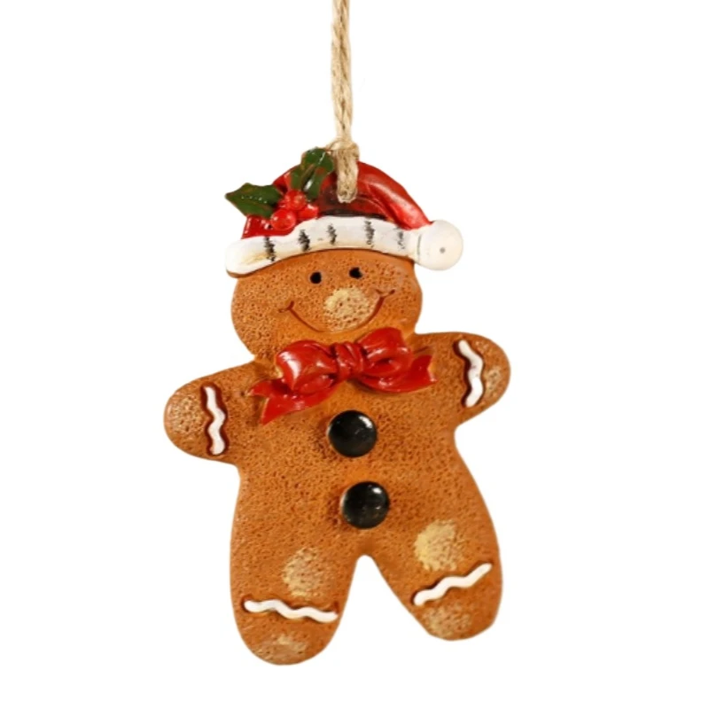

*christmas decoration supplies resin small pendant elk horse snowflake Christmas tree christmas tree decoration ornaments