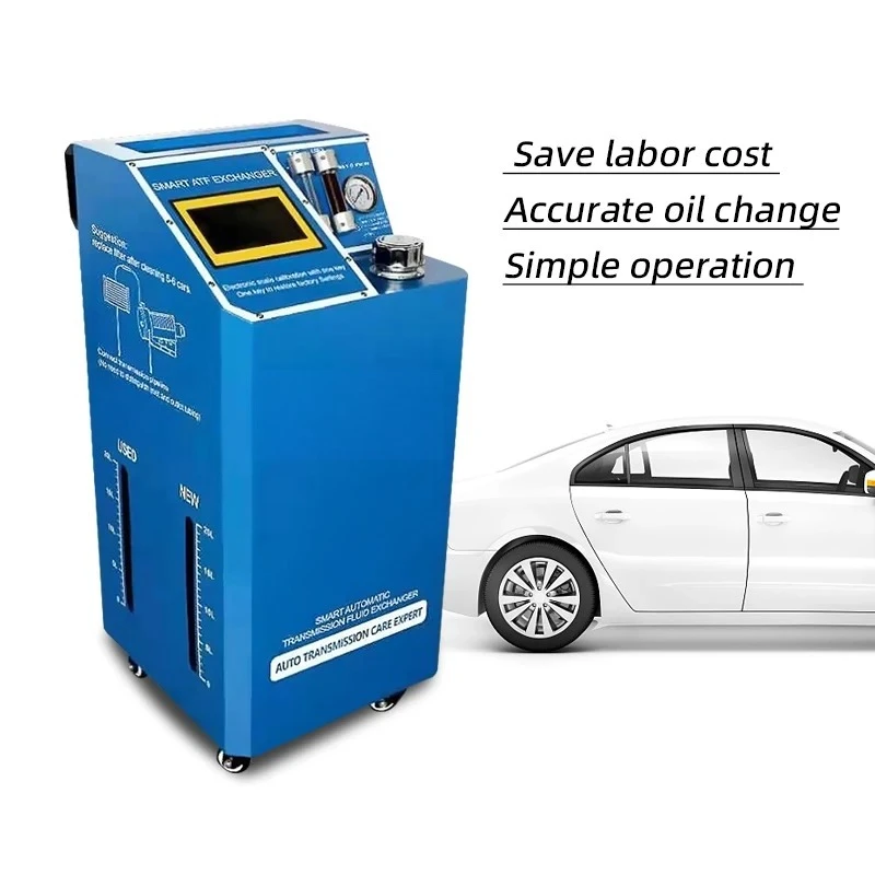 Máquina limpiadora y cambiadora de aceite de caja de cambios Atf de fluido de transmisión automática de coche popular