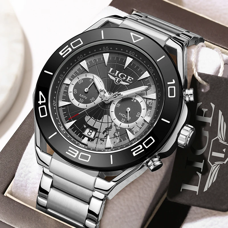 Men's Fashion Automatic Waterproof Quartz Watch