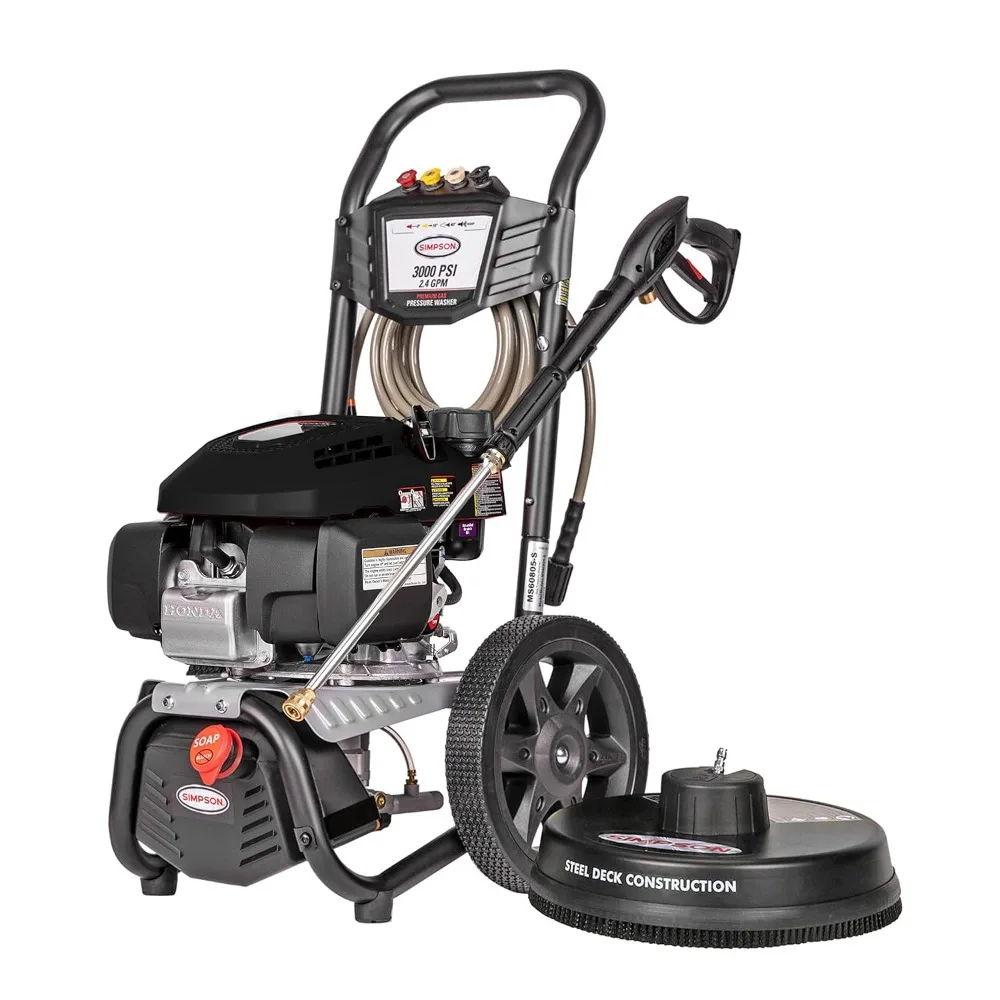 

Cleaning MS60805(-S) MegaShot 3000 PSI Gas Pressure Washer, 2.4 GPM, Honda GCV170 Engine,