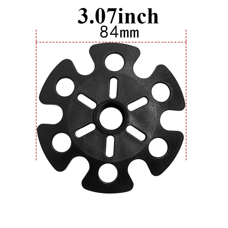 Snowflake Basket Mud Sand Snow Ski Replace Trekking Outdoor Camp Hike Pole Accessory Alpenstock Outdoor Hiking Pole Accessories