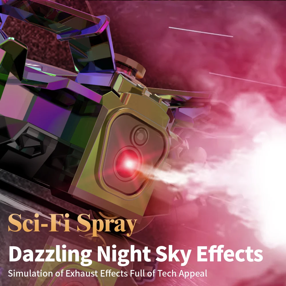 Laser Rc Car Remote Control Racing Vehicle Four-Wheel Drive Drifting Cars 2.4G Spray High Speed Radio-Control Car Children Gift