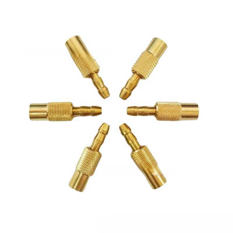 مضخة هواء أوتوماتيكية تشاك كليب المحمولة النحاس نفخ المشبك موصل محول سيارة شاحنة الإطارات منفاخ الإطارات صمام موصل أدوات #5