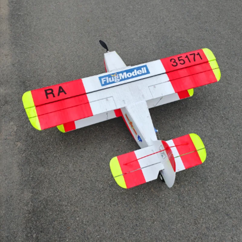 

New Remote-Controlled Rc Fixed Wing Model Airplane Short Takeoff And Landing Jungle Biplane Slow Flight Biplane DIY Airplane