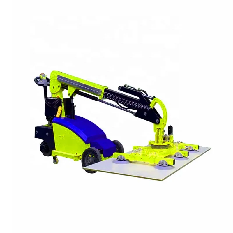 Portable electric vacuum suction lifter indoor outdoor mobile glass lift