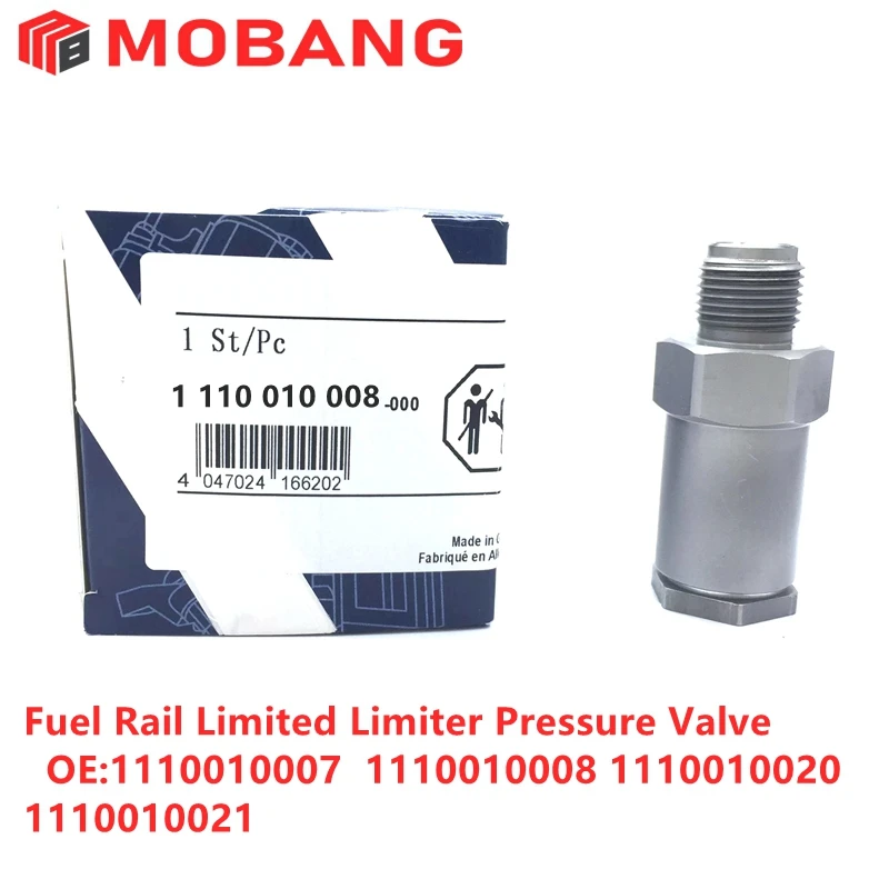 

F00R000775 1110010008 1110010035 1110010021 High Quality Common Rail Pressure Limiting Valve For Bosch