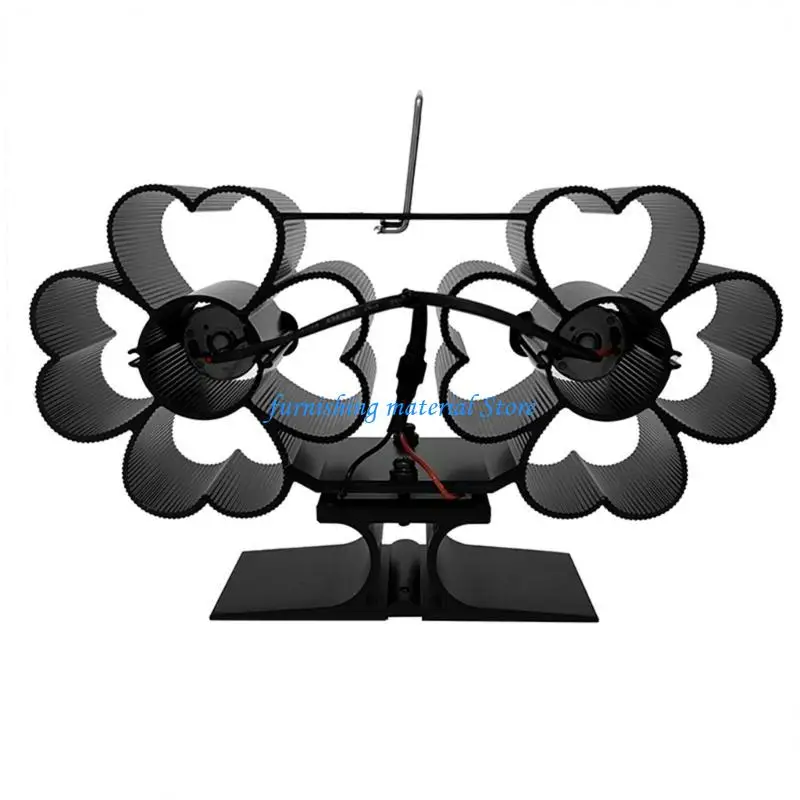 

Y5GD Стильный тепловый вентилятор с нагреванием вентилятора для вентилятора для дровяной печи в режиме реального времени не