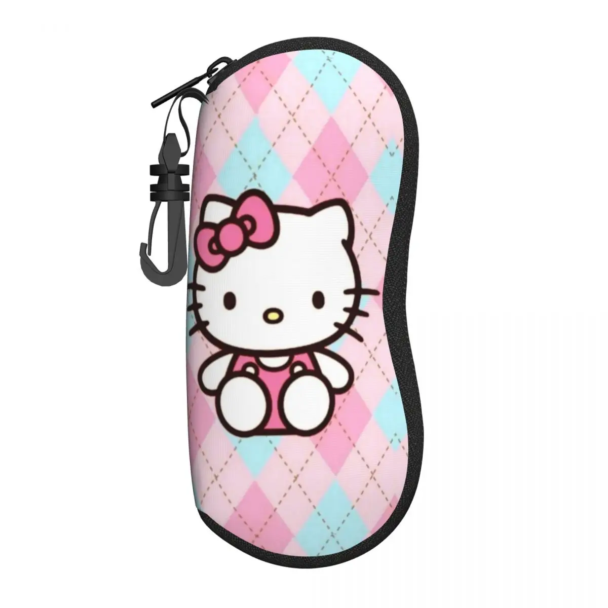 

Custom Hello Kitty Cartoon Shell Eyeglasses Protector Cases Cute Sunglass Case Glasses Pouch
