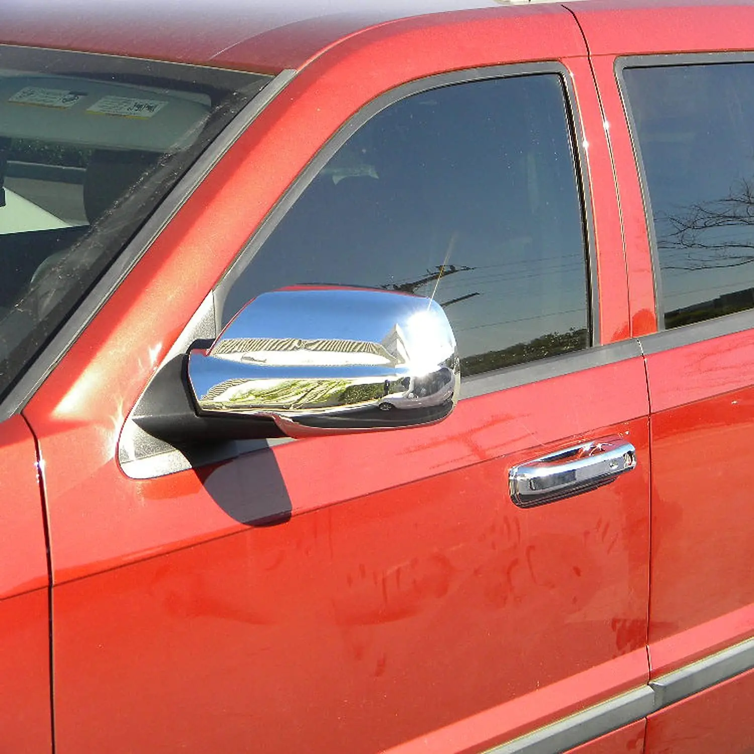 

Premium Grade Chrome Side Mirror Cover for Jeep Grand Cherokee 2005-2010 s