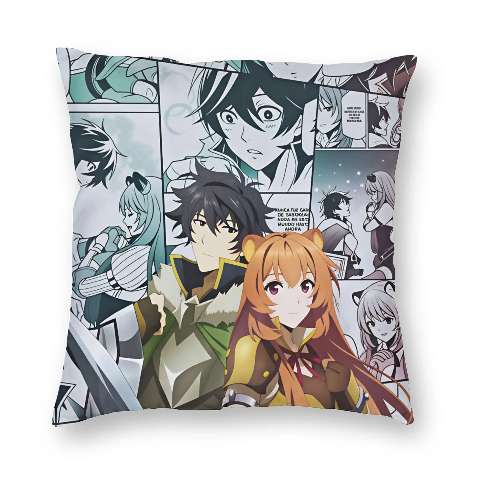 Raphtalia S-Shield Hero TRotSH Pillow Case  Cute Funny Pillow Cover Design Pillowcases For Sofa Couch Bed Living Room