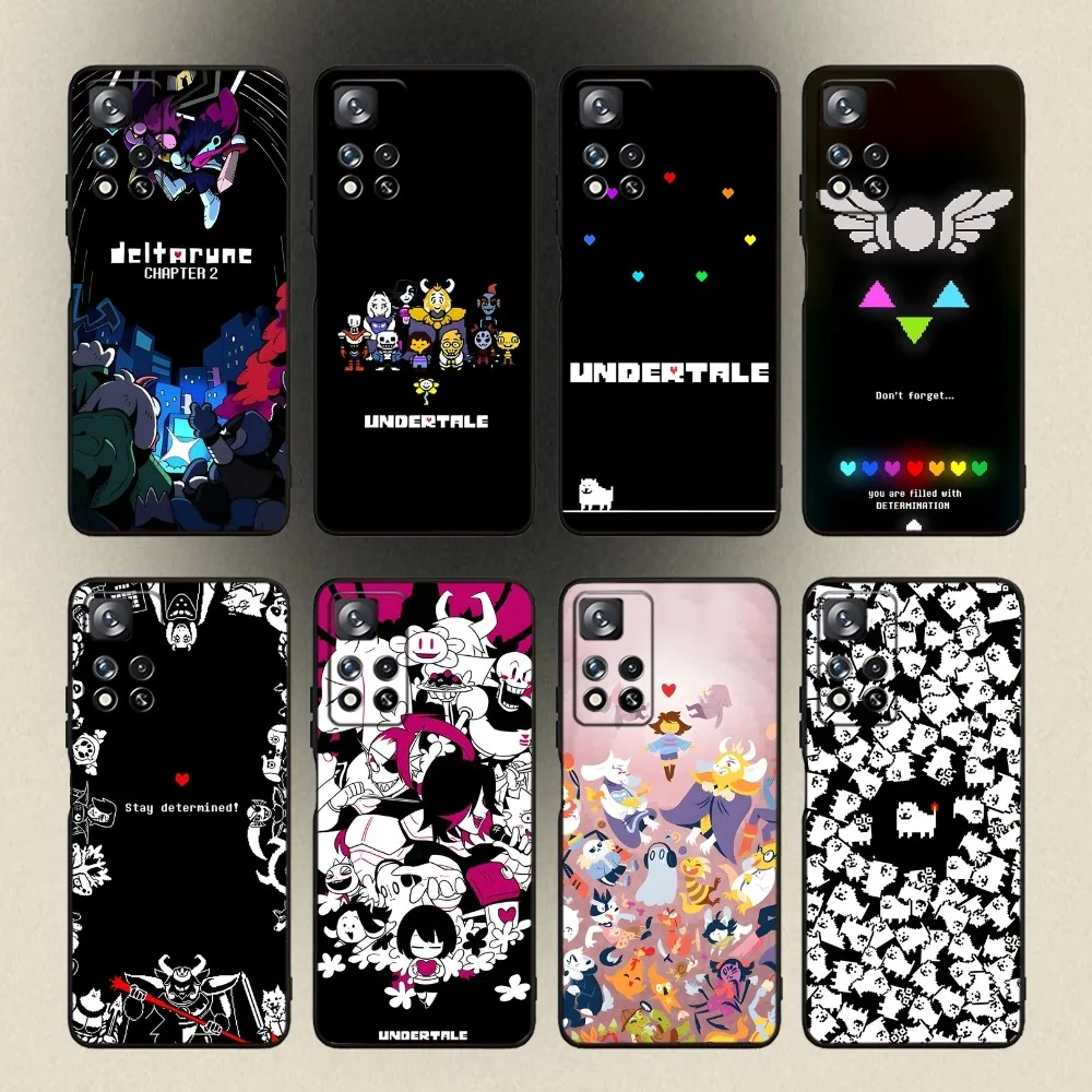 

Game U-UndertaleS Phone Case For Samsung Galaxy A20,A21s,A22,A31,A32,A52,A53,A72,73,A80,A91 Soft Black Cover
