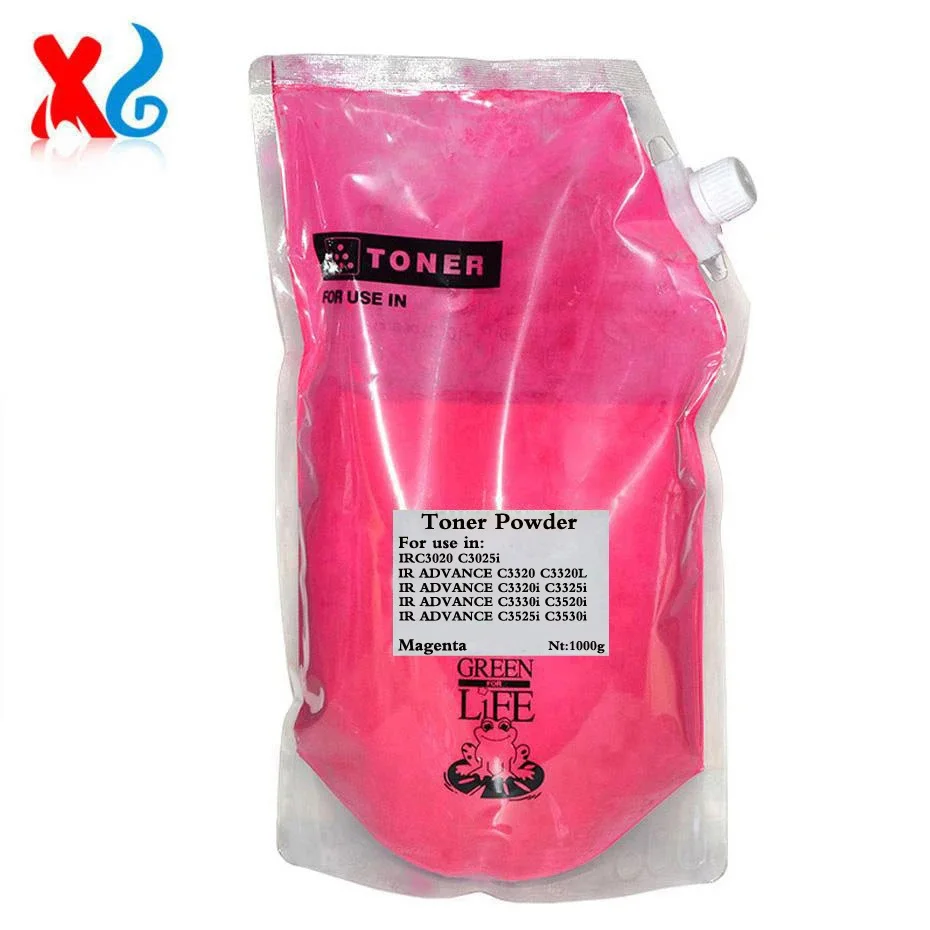 1000g GPR-53 NPG-67 C-EXV49 Toner Powder For Canon iRC3025 C3025i C3320 C3320i C3325i C3330i C3520i C3525i C3530i with Carrier