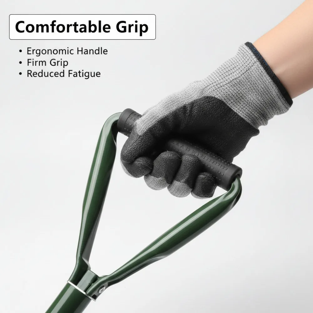 Outdoor Folding Shovel/Shovel/Picker/Saw in 1 Multifunctional Excavation Tool with Outdoor Storage Bag,Camping and Snow