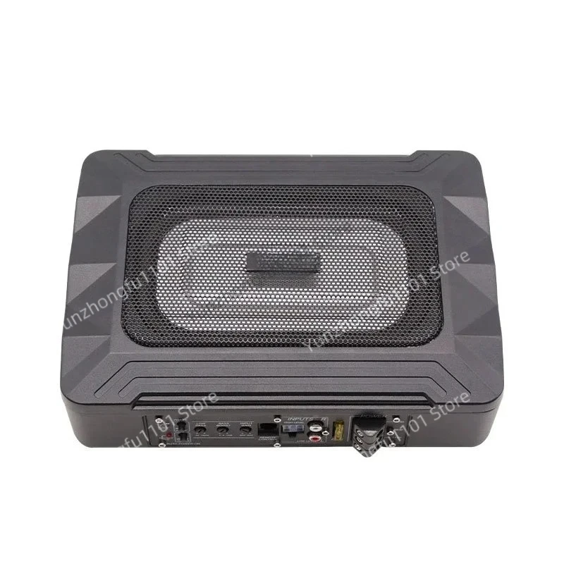 12V High-Power Aluminum Alloy Small Steel Gun Audio Modification 5 * 8 Inch Car Mounted Ultra-Thin Subwoofer