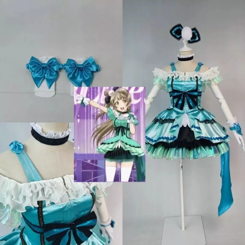 Disfraz de Cosplay de Kotori Minami de Love Live μ's, Temporada 2, KiRa-KiRa Sensation, Vestido de Concierto Seiyuu, Uniforme para Fiesta de Halloween