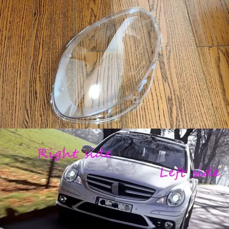 

Линза автомобильной фары для Mercedes-Benz W251 R350 R500 2006 2007 2008, крышка фары, сменная передняя крышка корпуса автомобиля