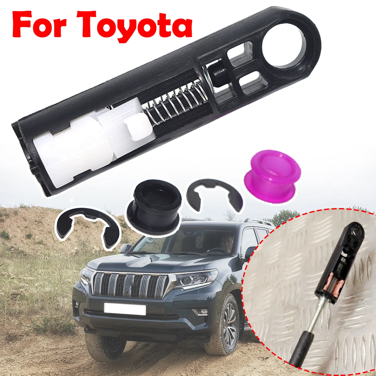 AT Gear Shift Cable Linkage Selector Bushing End Rod For Toyota Land Cruiser Prado J150 RAV 4 XA30/40/50 Camry XV50 Highlander